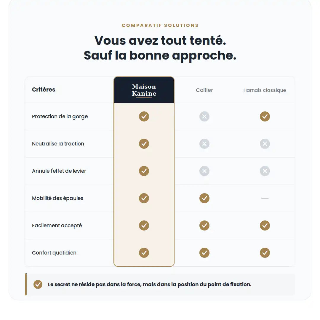 Harnais anti-traction pour chien - KANINE